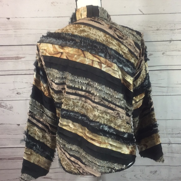 Keren Hart vintage/boho/gypsy vibes fringed blouse - Picture 5 of 7